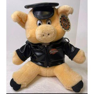 Harley Davidson Plush Pig
